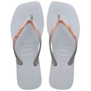 4148102 Slim Square Glitter Flip Flops