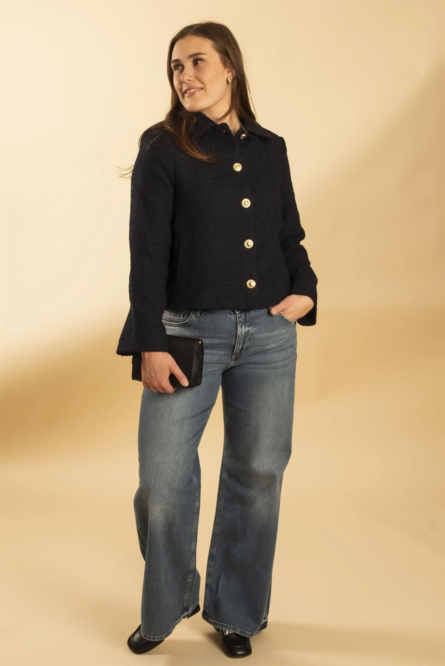 Abriella Jacket - Sky Captain