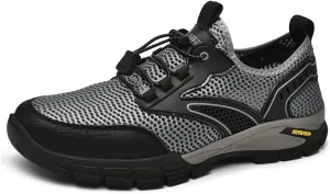 Aceptolcom Men Outdoor Quick Dry Water Hiking Shoes,Breathable Lightweight Arch Support Training Walking Shoes Trekking Shoes Trail Shoes