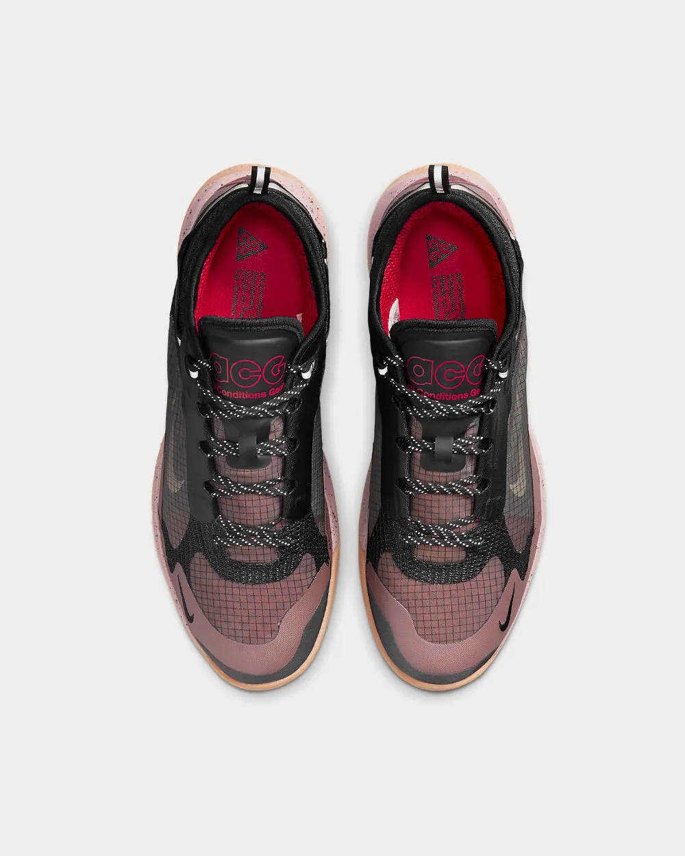 ACG Air Nasu 2 Smokey Mauve / University Red / Black Low Top Sneakers