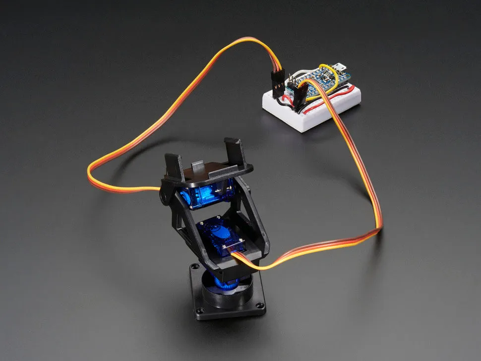 Adafruit Mini Pan Tilt Kit - Assembled with Micro Servos
