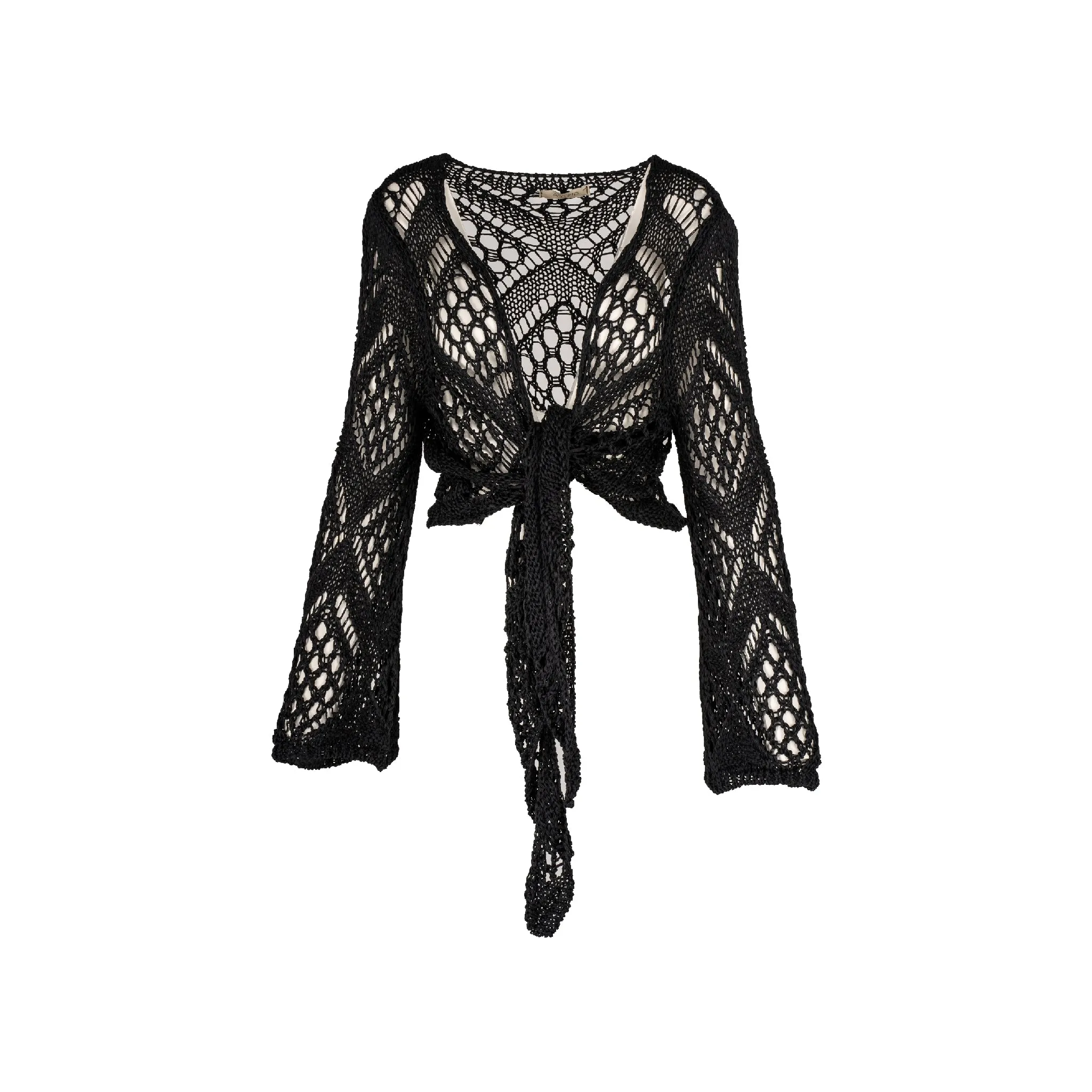 Astrid  Cabin Crochet Tie-Front
