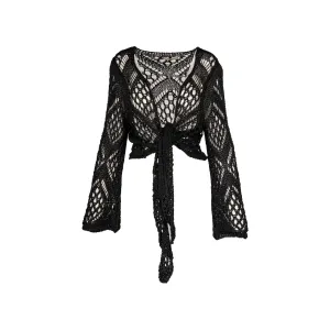 Astrid  Cabin Crochet Tie-Front