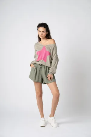Astrid  North Star Sweater  Cargo