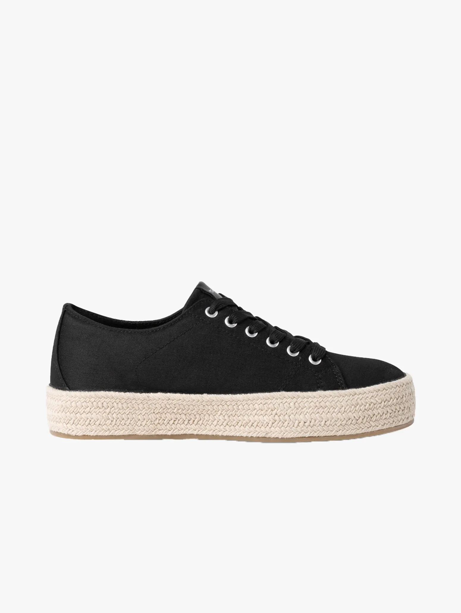 Black Espadrille Pumps