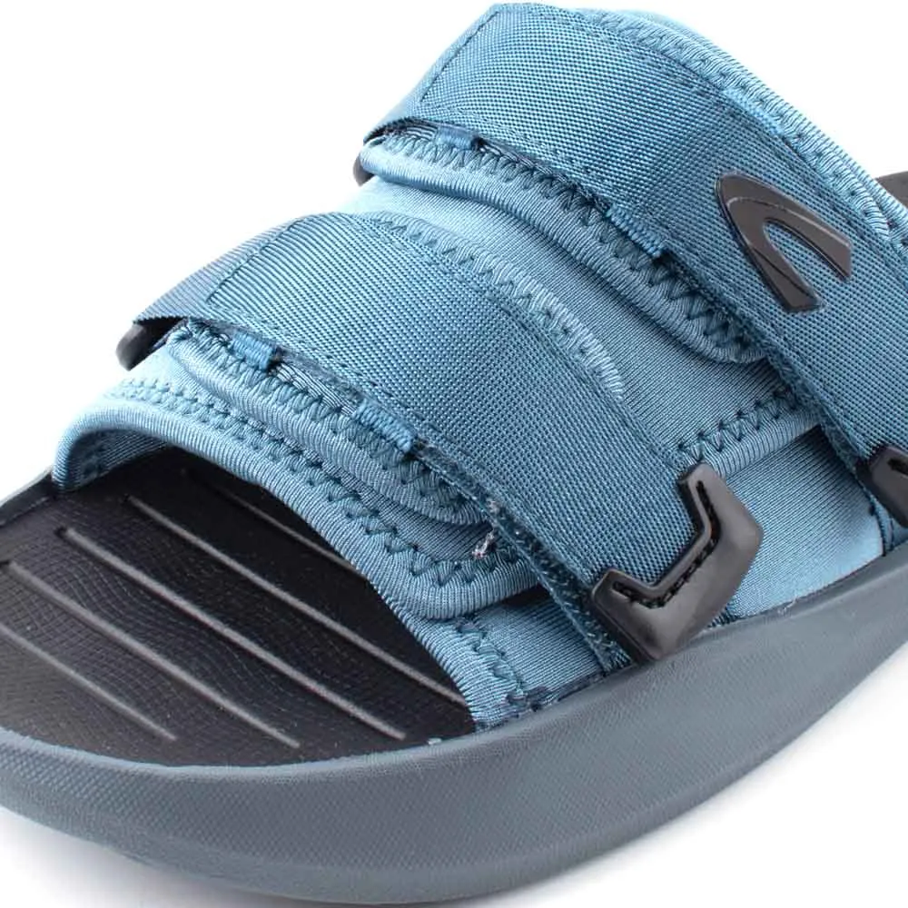 C by camel active Microfiber Strap Slip On Sandals Men Blue ARDIE-892404-YK2SVC-4