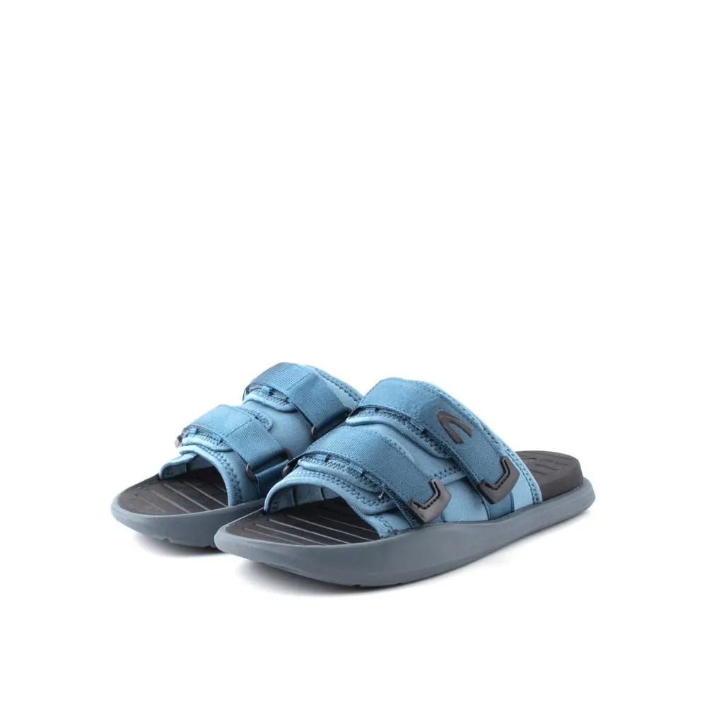 C by camel active Microfiber Strap Slip On Sandals Men Blue ARDIE-892404-YK2SVC-4