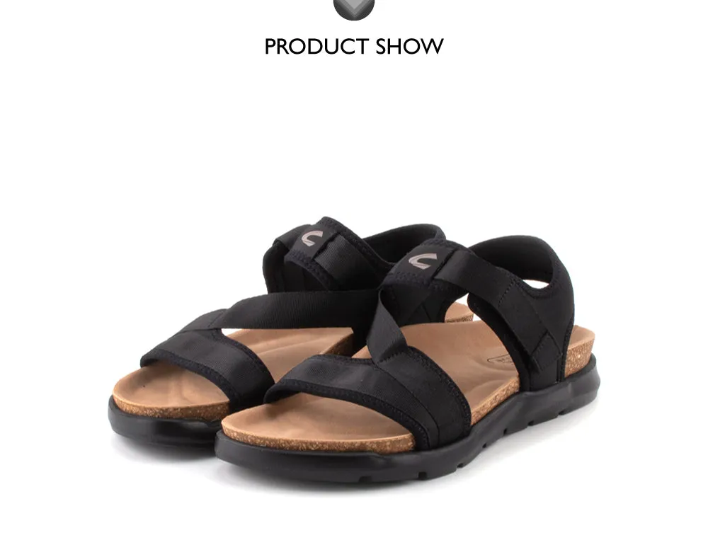 camel active Women Trinity Slingback Sandals -792301-CV02SV-1-BLACK