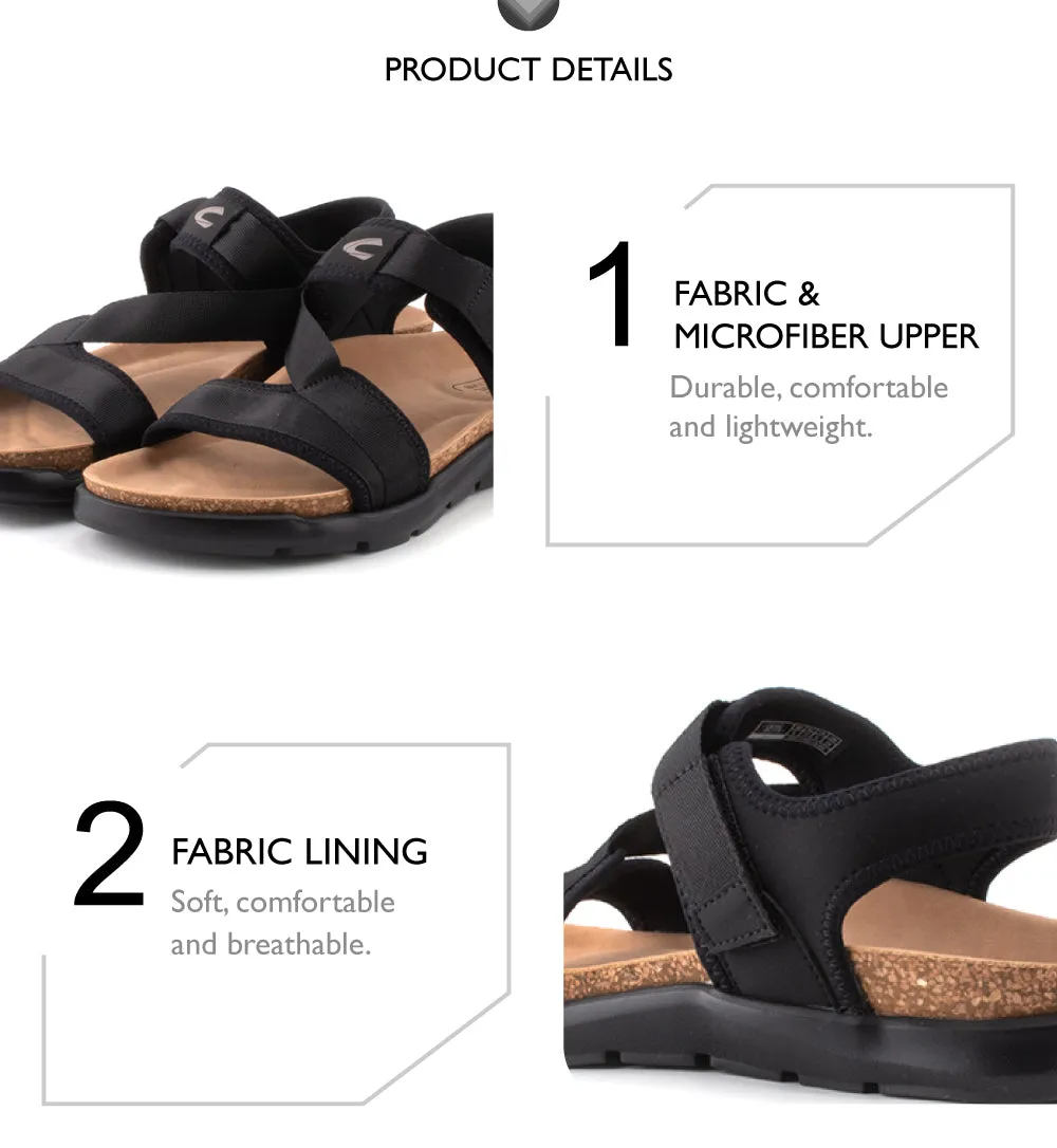 camel active Women Trinity Slingback Sandals -792301-CV02SV-1-BLACK