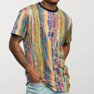 Coogi Tribute All Over Crewneck Tee ( #CG19654 )
