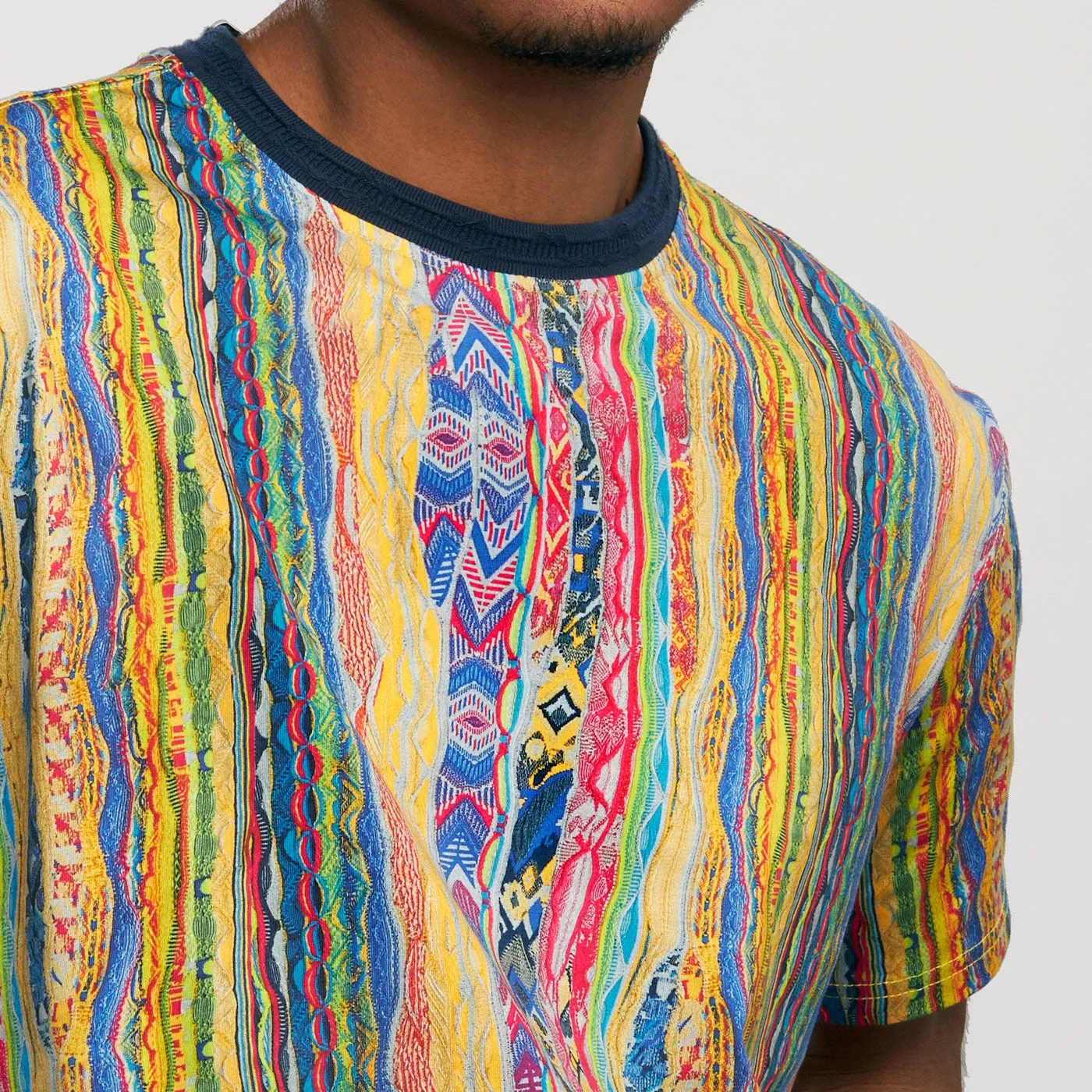 Coogi Tribute All Over Crewneck Tee ( #CG19654 )