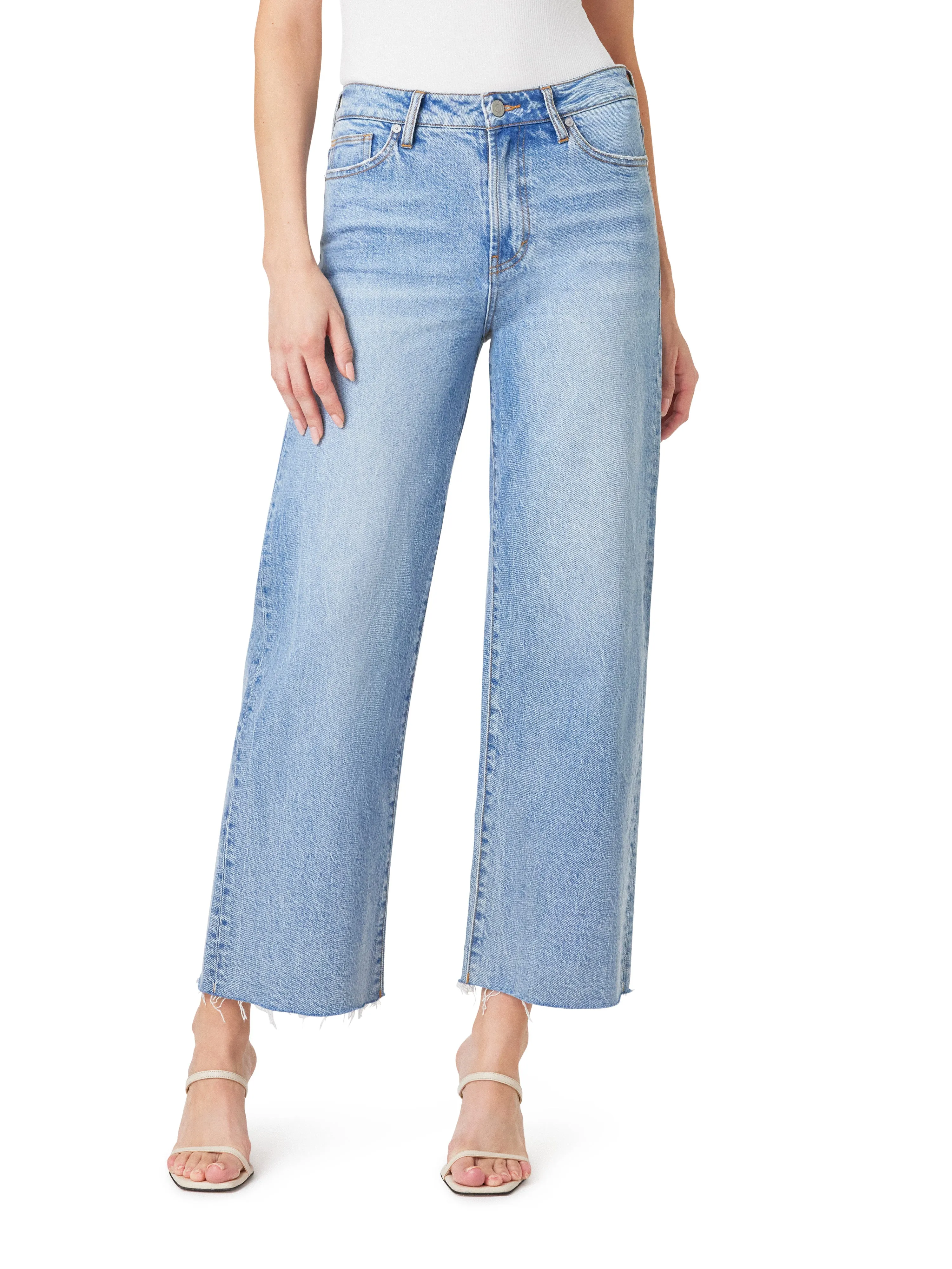 Denver Wide Leg Crop Jeans