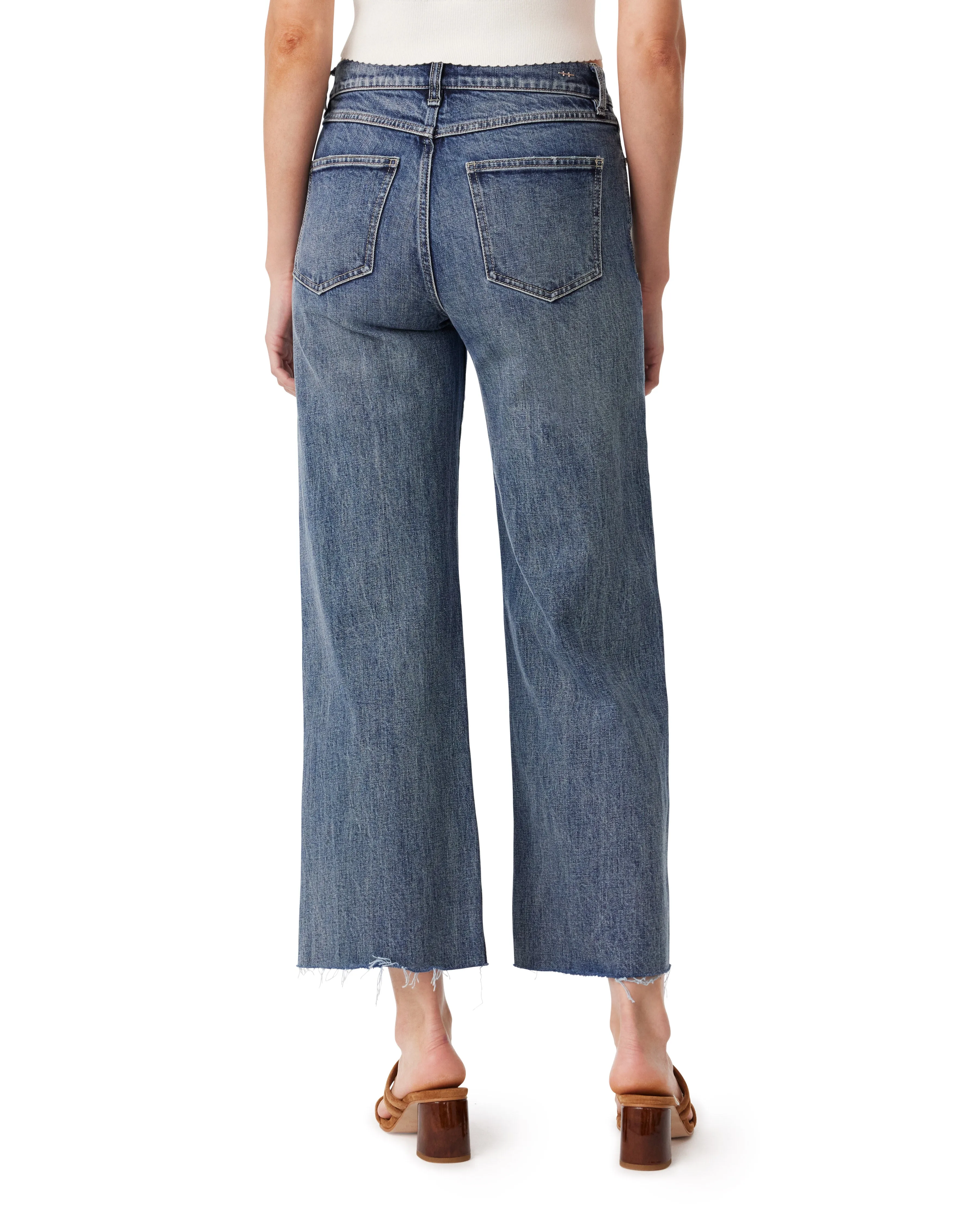 Denver Wide Leg Crop Jeans