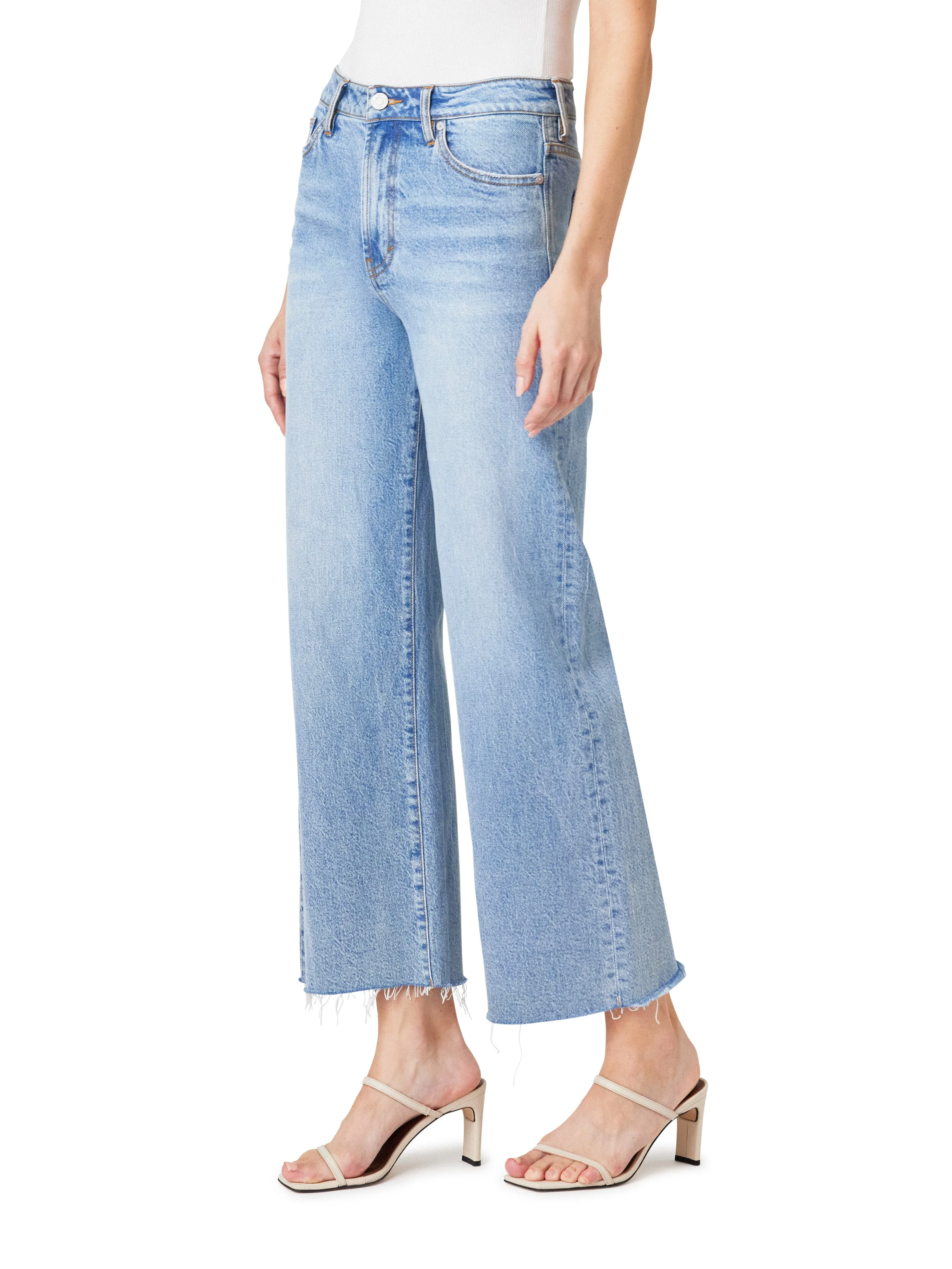 Denver Wide Leg Crop Jeans