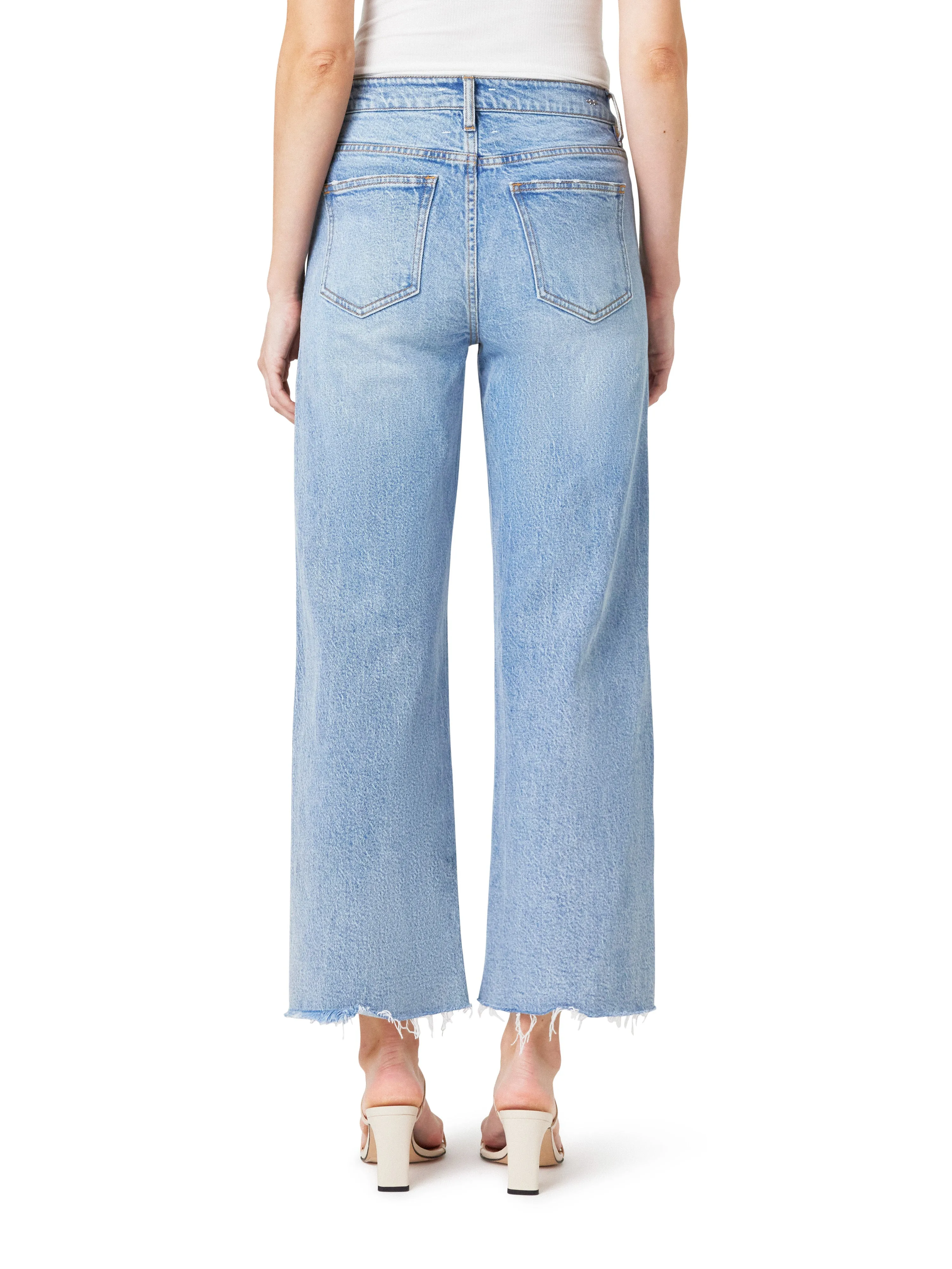 Denver Wide Leg Crop Jeans