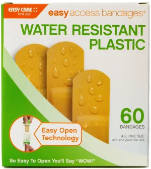 Easy Care Easy Access Bandages, 1" X 3" Plastic, 60 Count