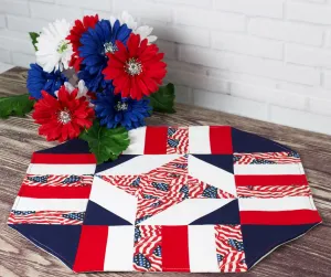 Easy Patriotic Table Topper Pattern