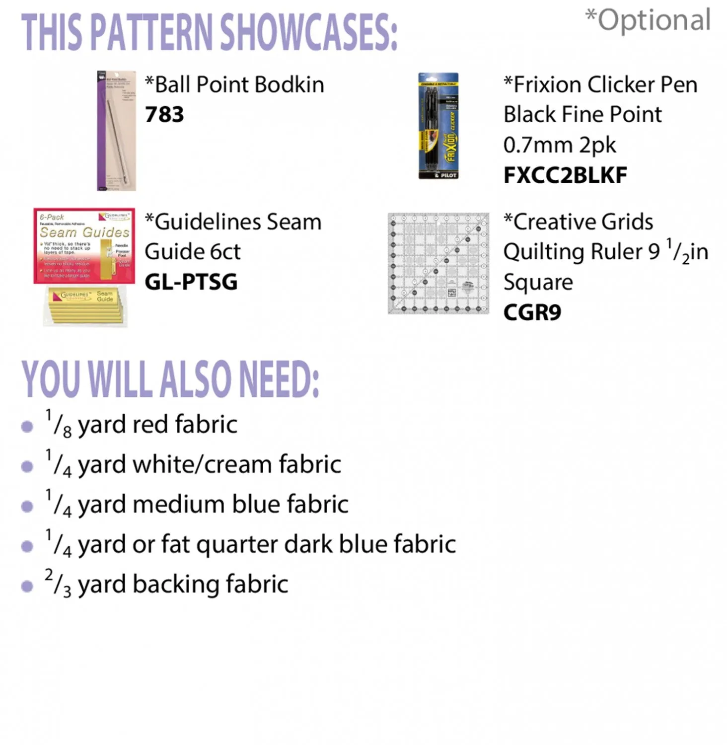 Easy Patriotic Table Topper Pattern