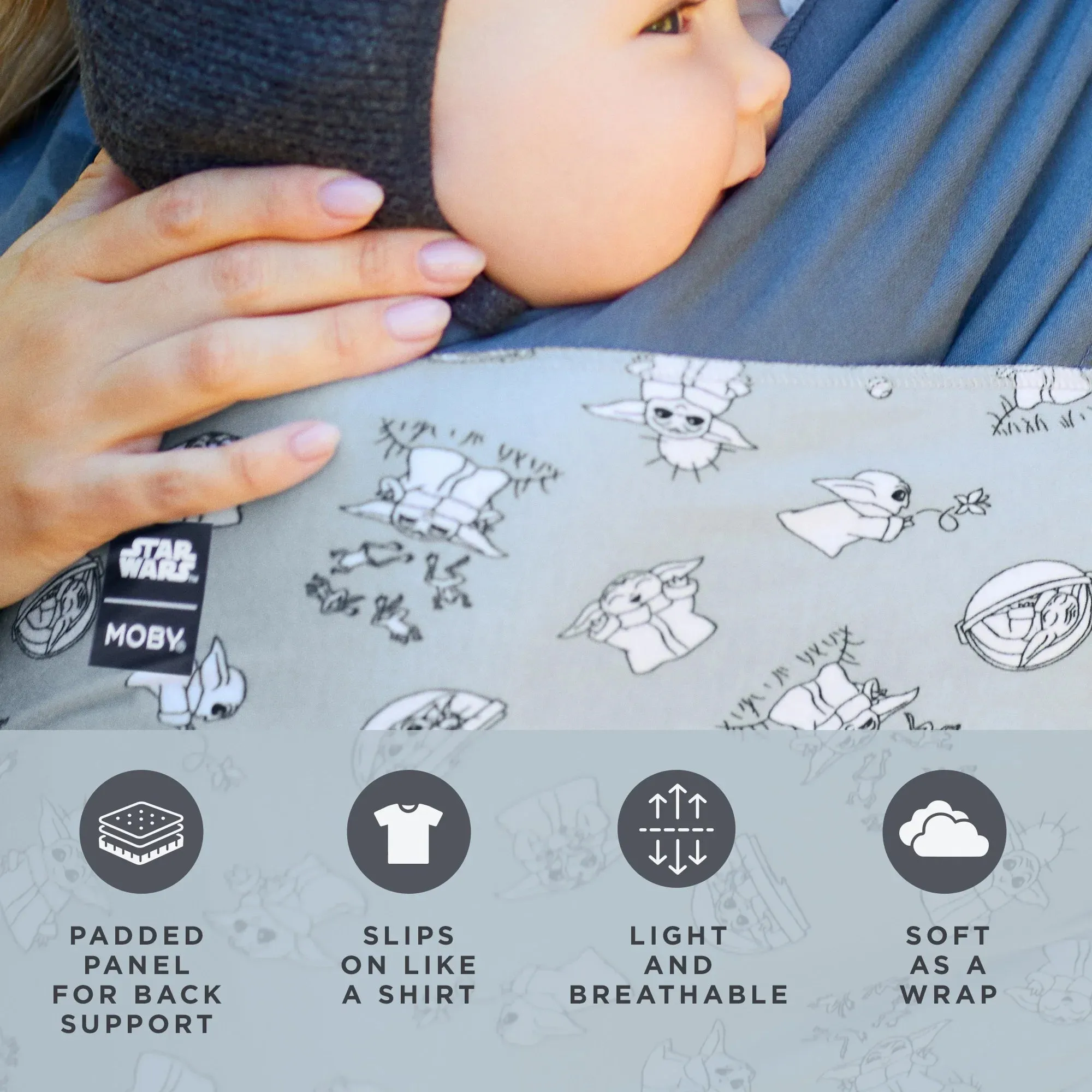 Easy-wrap Carrier - Grogu’s Galaxy