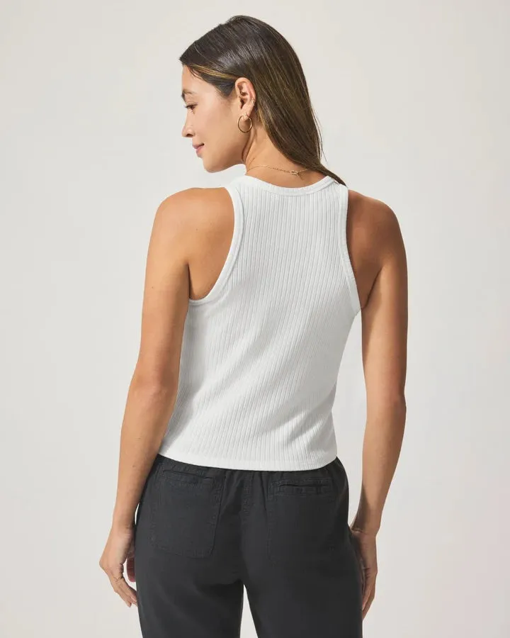 Eco Supersoft Rib Tank | White