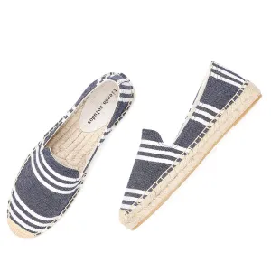 Espadrilles Rubber Sole - Navy Blue