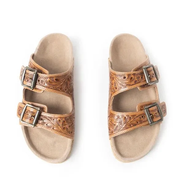 Falling Feather Sandals