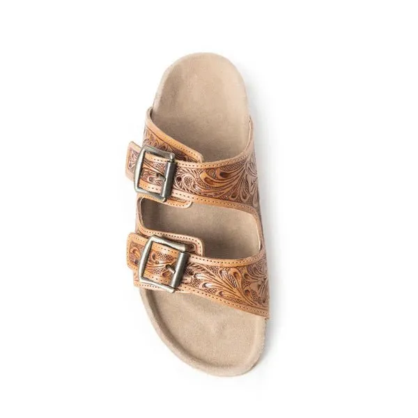 Falling Feather Sandals