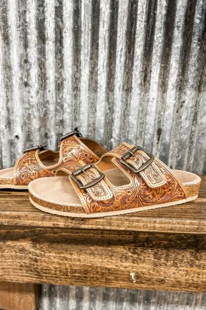 Falling Feather Sandals