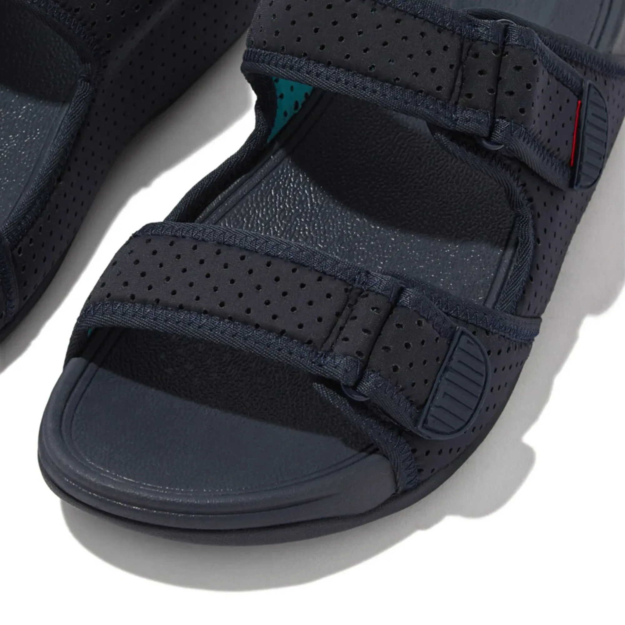 FITFLOP MENS GOGH MOC SLIDES - MIDNIGHT NAVY