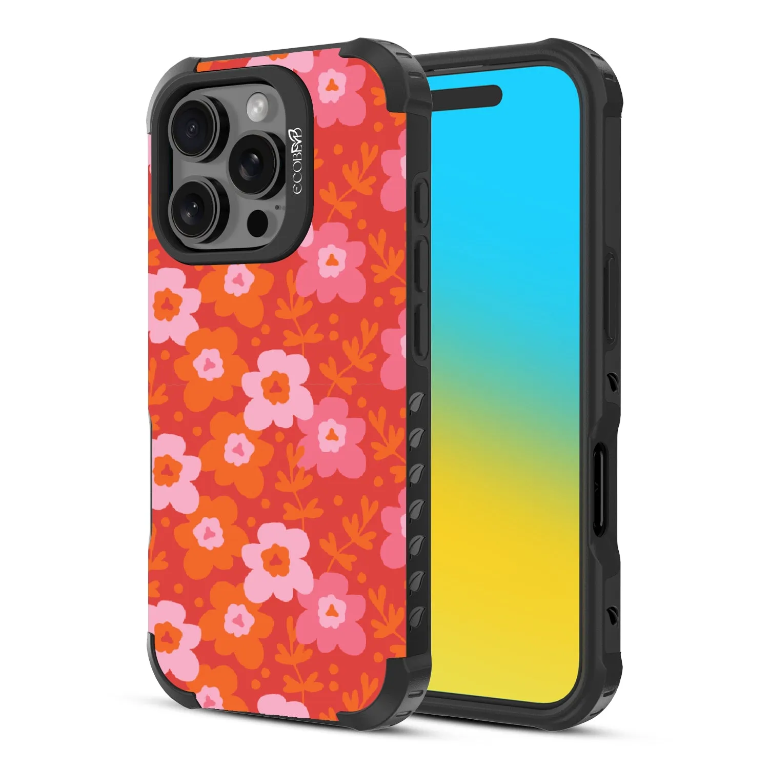 Floral Burst - Reforge Collection Case for Apple iPhone 16 Pro