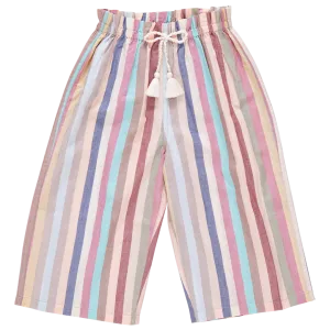 Girls Theodore Pants - Multi Vintage Stripe
