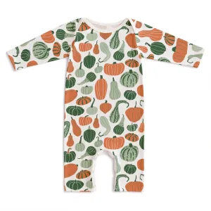 Green & Orange Gourds Romper