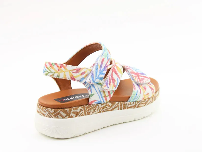 Heavenly Feet Emmajane Ladies Sandal Floral