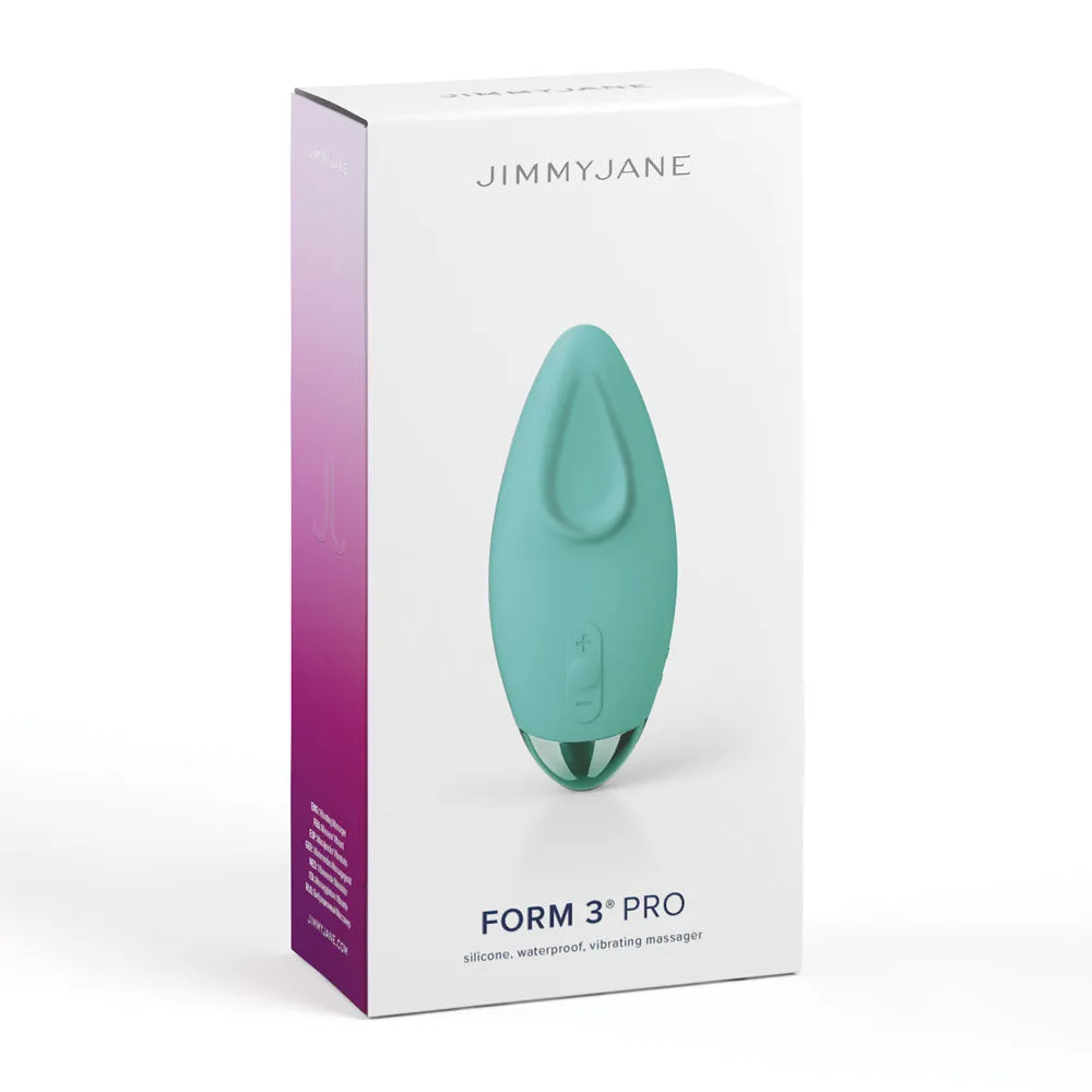 JimmyJane Form 3 PRO Lay On Vibrator - Teal