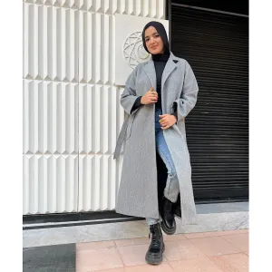 Light grey long coat