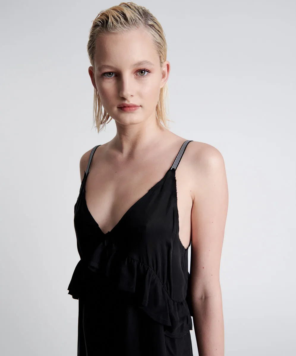 LUCKY STREAK SLIP DRESS