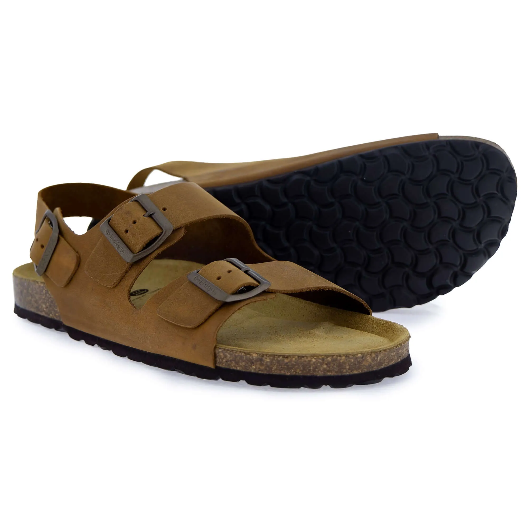 Men's Malaga Back Strap Sandals - Tan