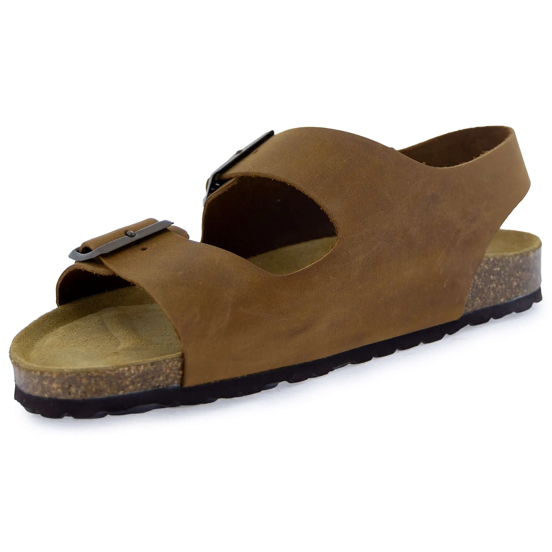Men's Malaga Back Strap Sandals - Tan