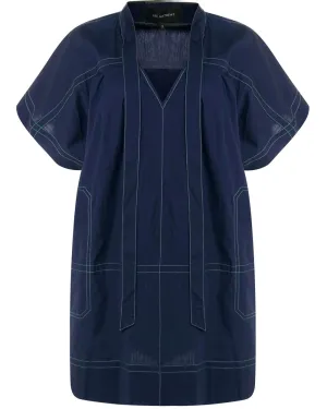 Navy Nina Minidress