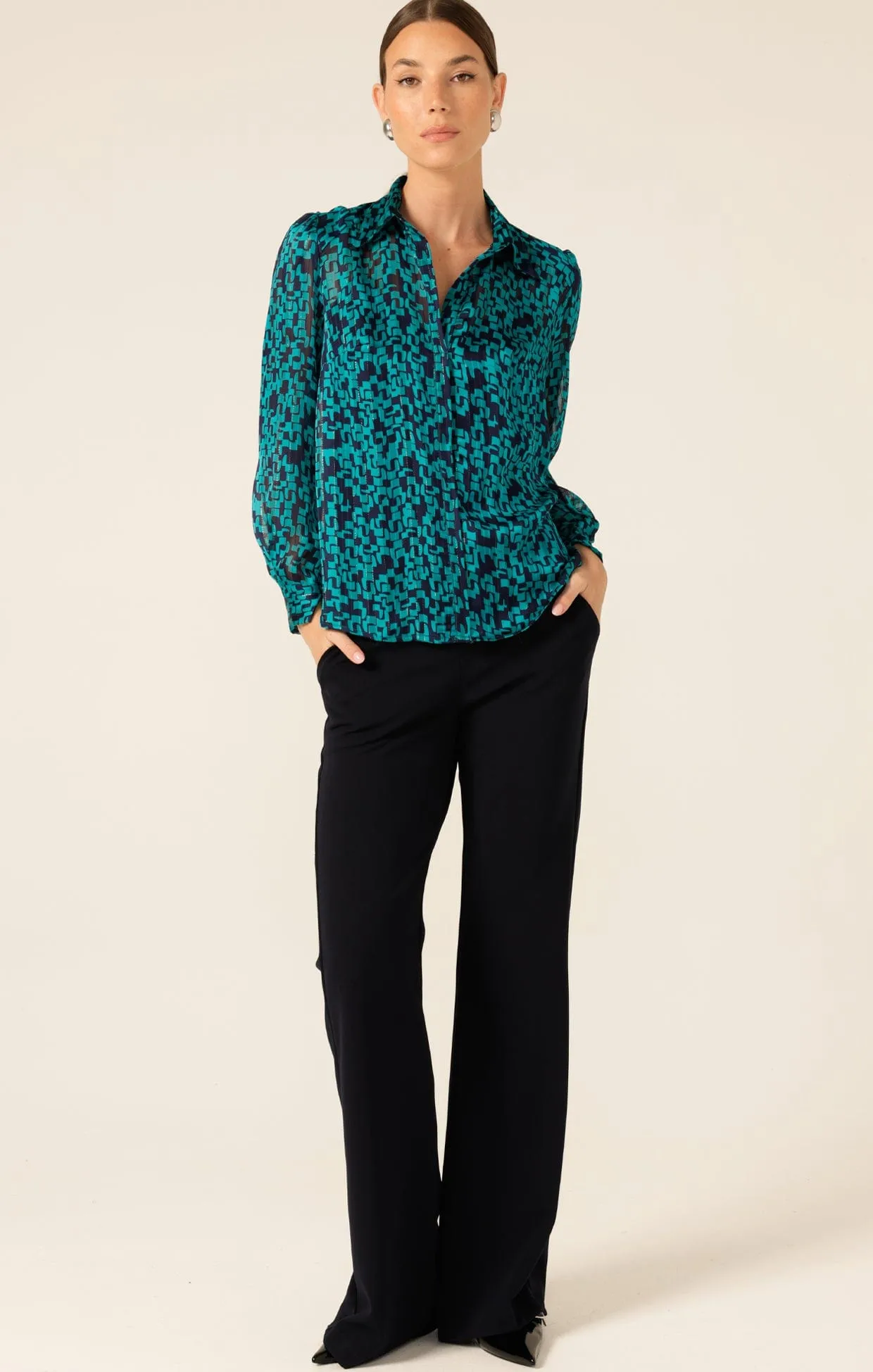OCEAN OASIS BLOUSE