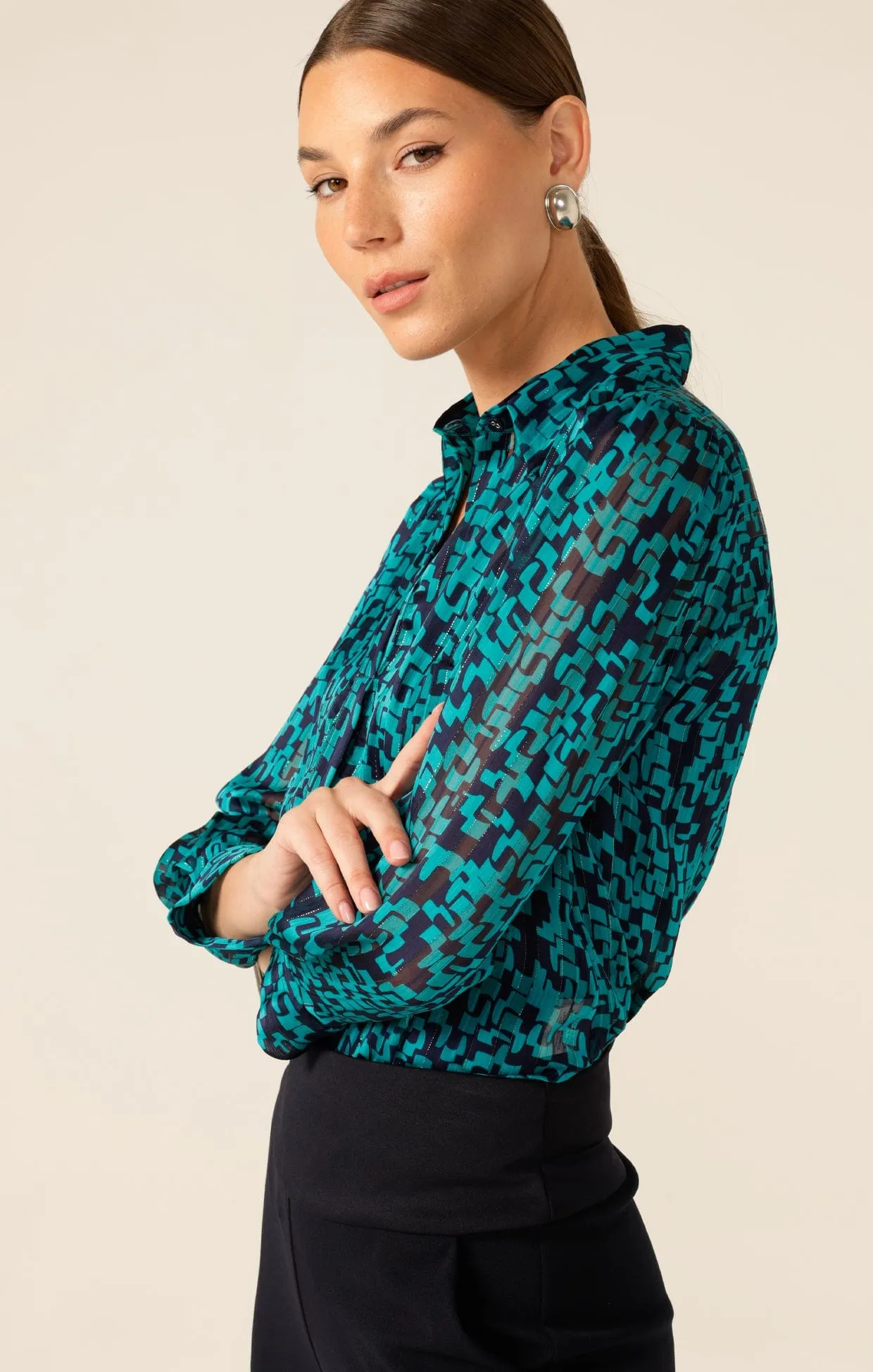 OCEAN OASIS BLOUSE