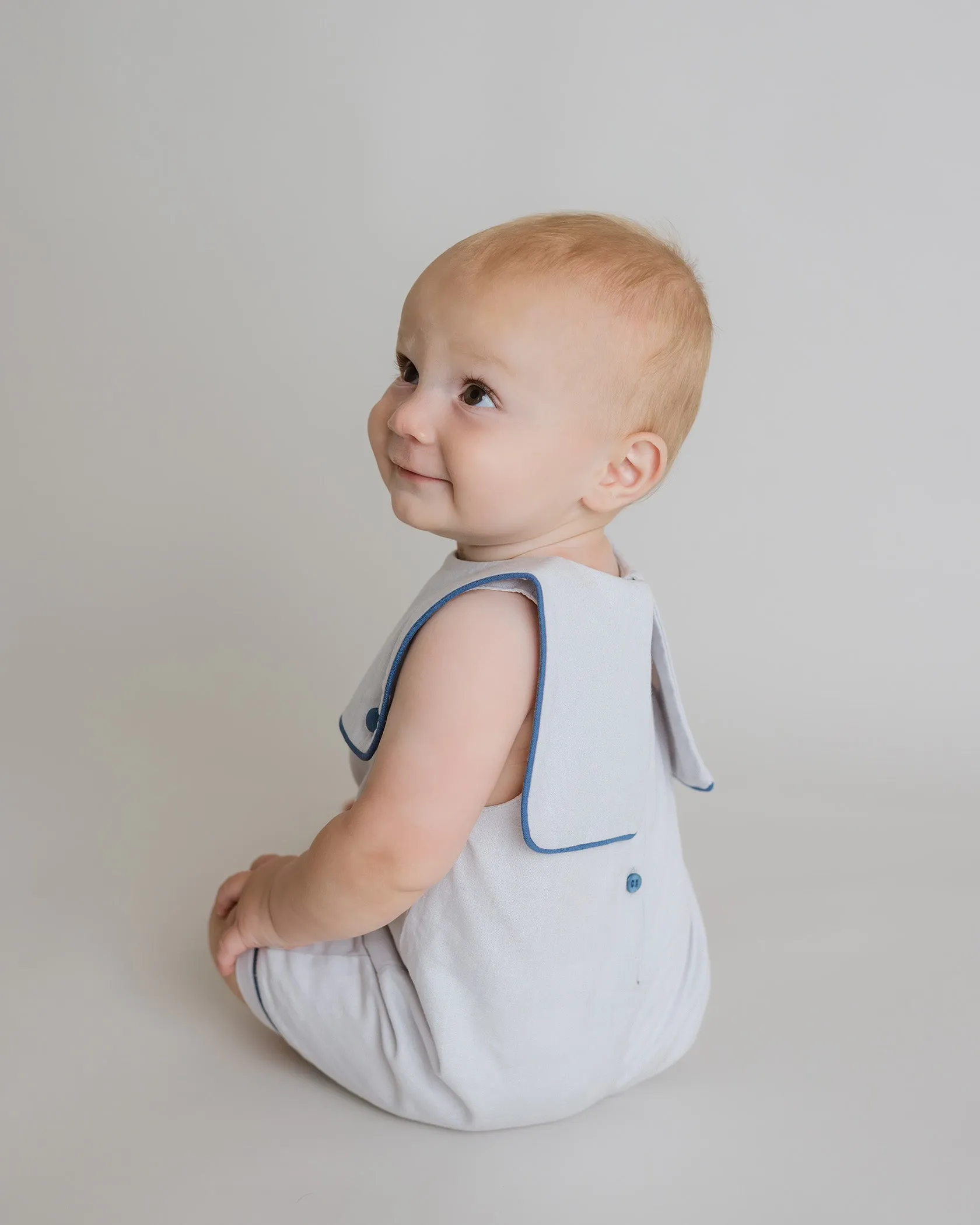 Oliver Nautical Linen One Piece