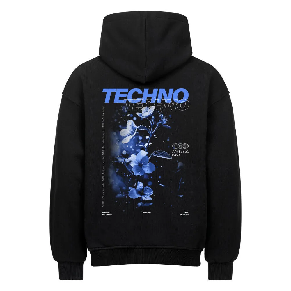 ORCHID BLUE OVERSIZED HOODIE - SPRING COLLECTION