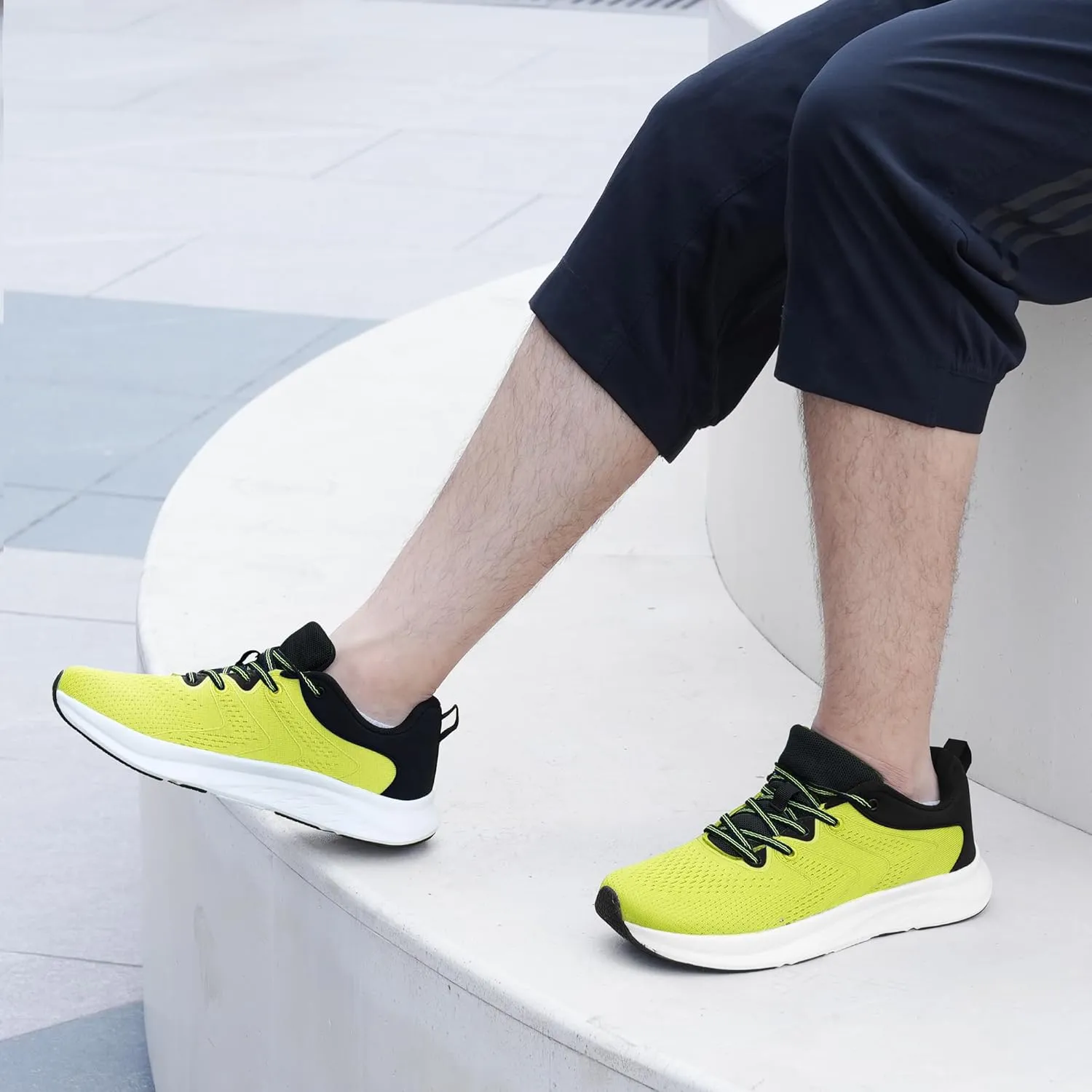 Ortho rest Men Wide Toe Box Shoes Pain Relief Running Shoes Wide Width Sneakers for Ingrown Toenail