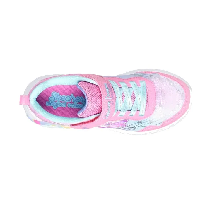 Skechers Unicorn Dreams Wishful Magic Light Up Sneakers Kids