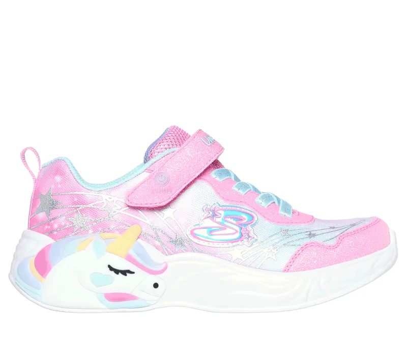Skechers Unicorn Dreams Wishful Magic Light Up Sneakers Kids