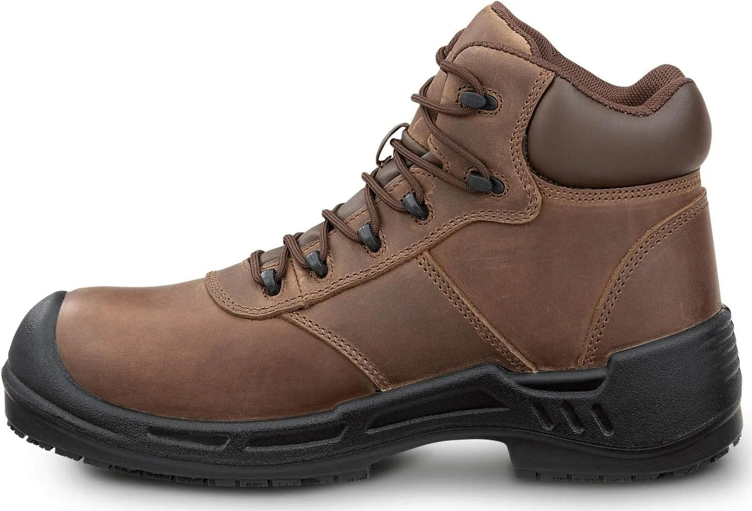 SR Max Cascade, Men's, Brown, Soft Toe, Waterproof, Slip Resistant 6 Inch Work Boot