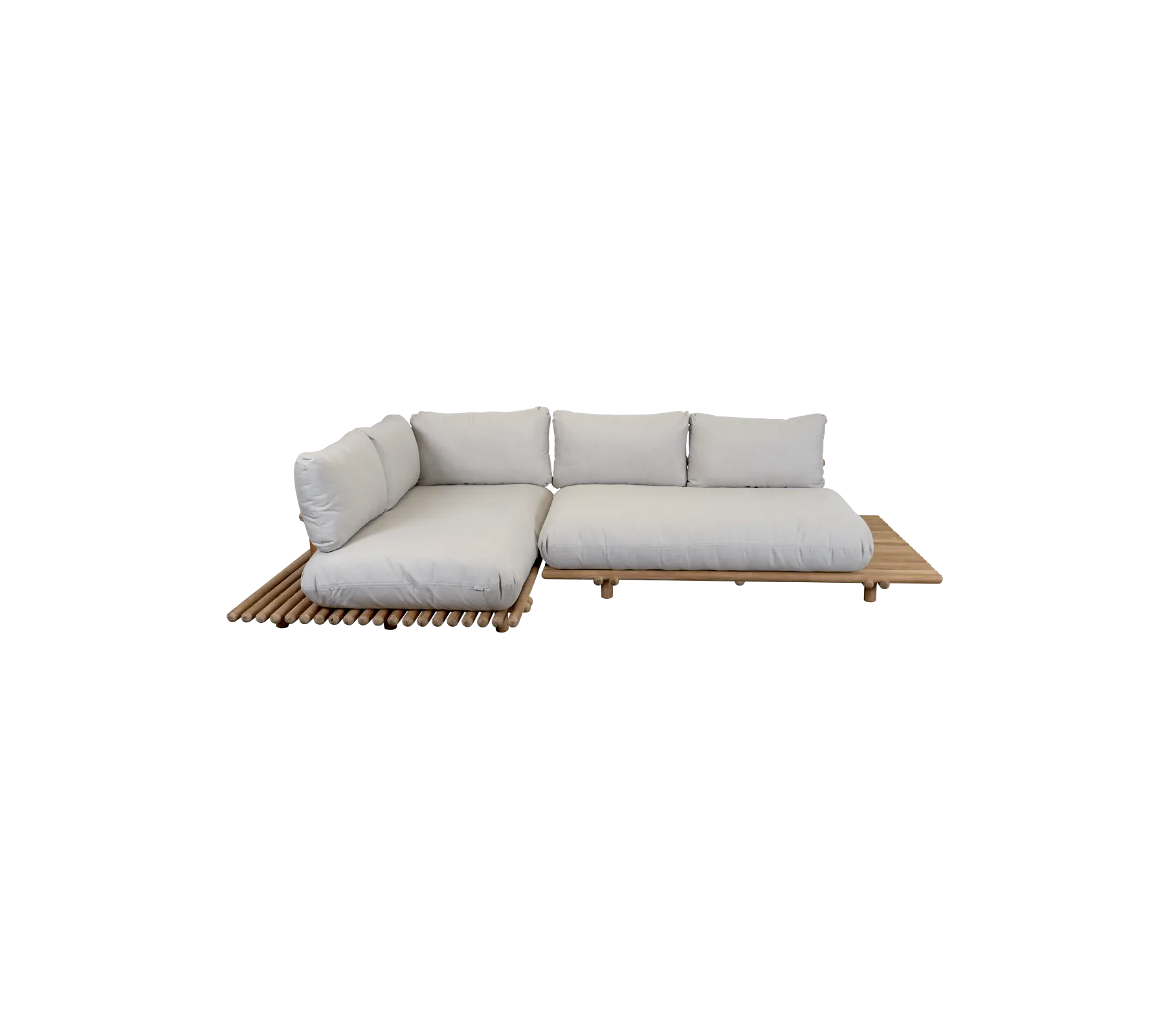 Sticks platform, corner sofa