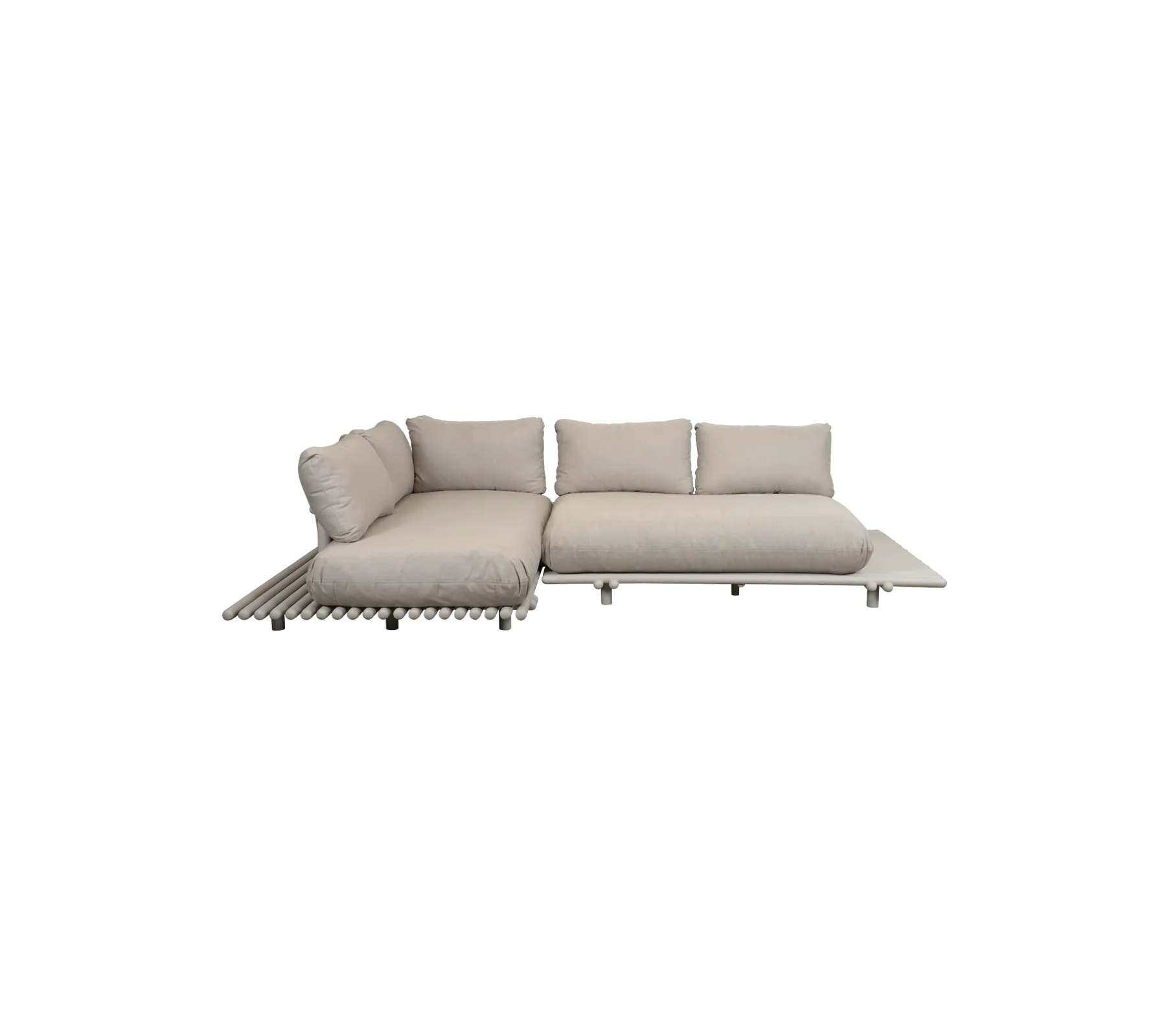 Sticks platform, corner sofa