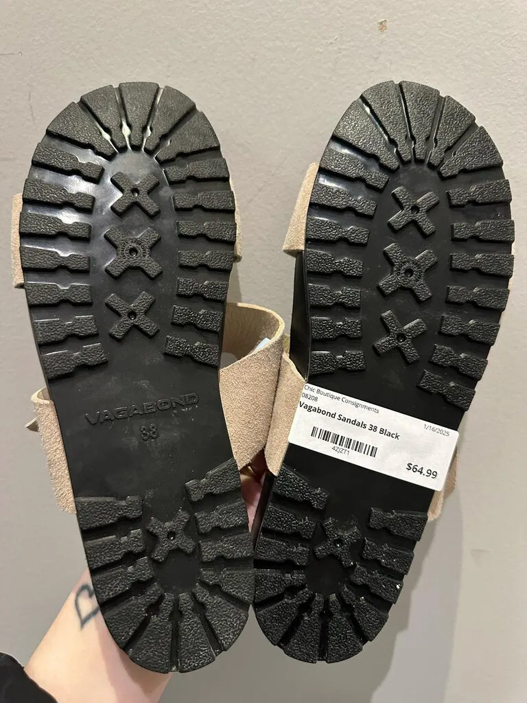 Vagabond Double Strap Sandals - Size 38